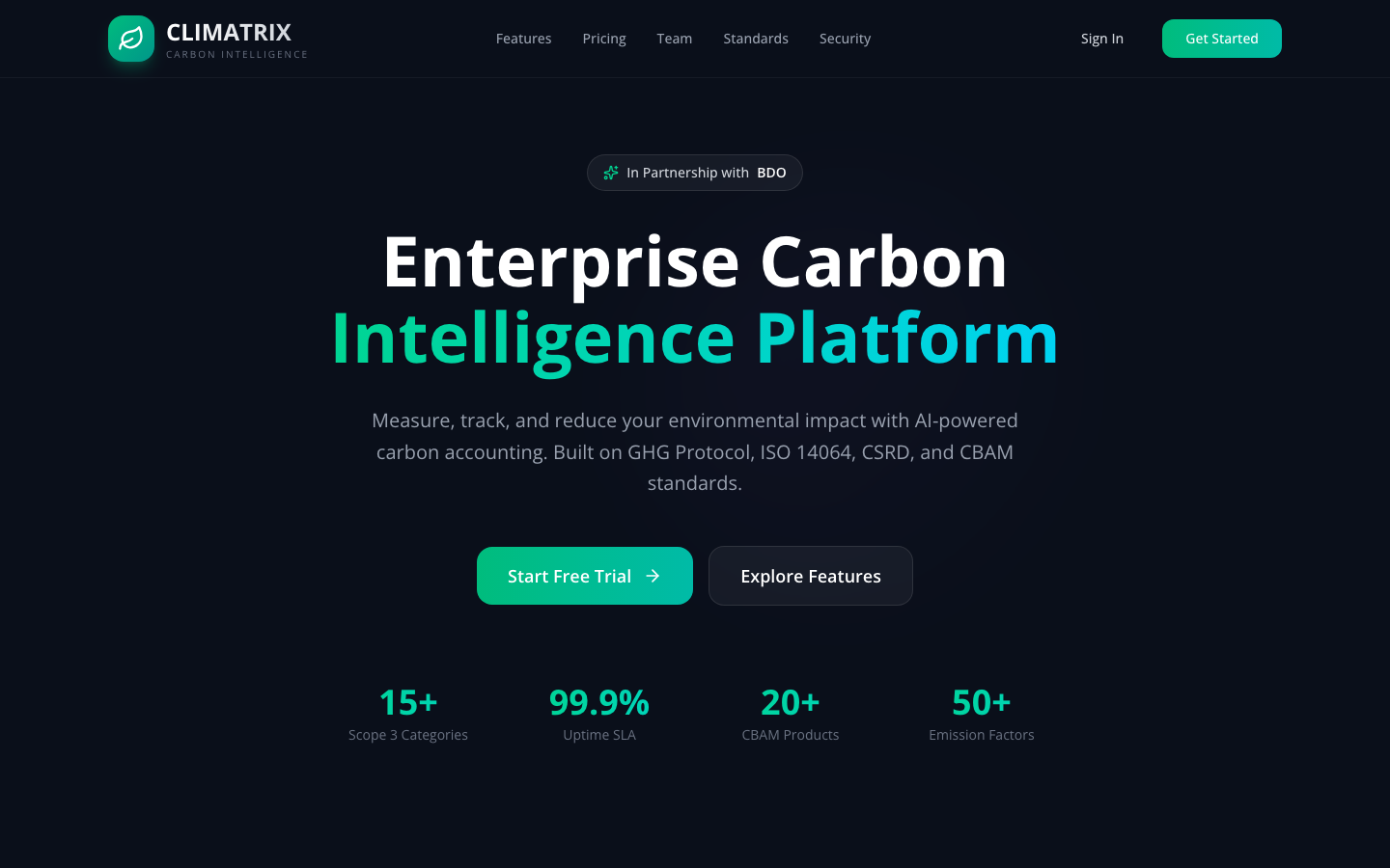 Climatrix Platform
